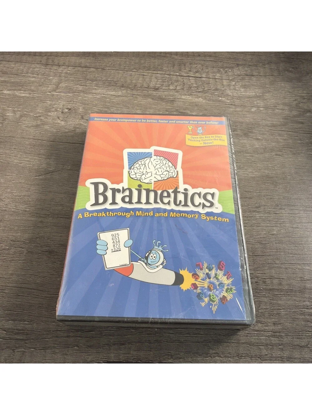 Brainetics A Breakthrough Mind and Memory System 2008 5 DVD Set Brand New Sealed